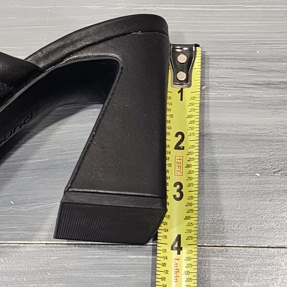 Abound Pearl Sandals Criss Cross Straps Square Toe Size 6 Black - Picture 12 of 12